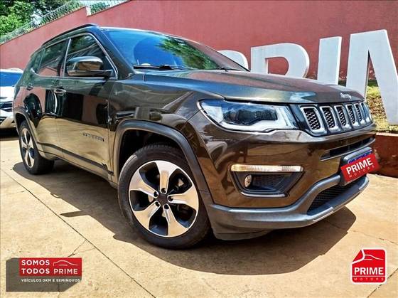 JEEP COMPASS 2.0 16V FLEX LONGITUDE AUTOMÁTICO JEEP COMPASS 2.0 16V FLEX LONGITUDE AUTOMÁTICO